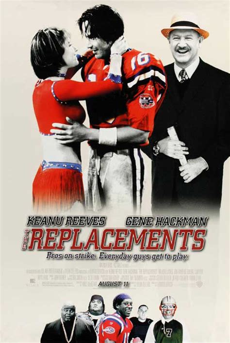The Replacements Movie Poster Print 27 X 40 Item Movgb29983