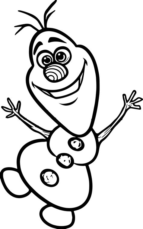 Olaf Printable Coloring Pages Printable Templates