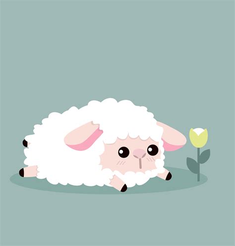 Cute Sheep Cartoon
