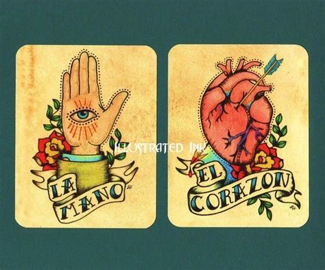Tarot Tattoo Loteria Cards Old School Tattoo Designs Mexico Art Mexican Designs Pin Up Art
