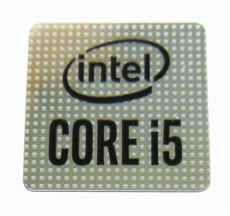 Intel Core I5 Sticker 18 X 18mm 1116″ X 1116″ 1062 Vath Ventures