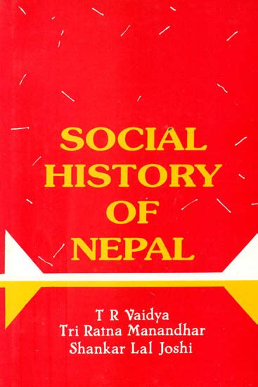 Social History Of Nepal Exotic India Art