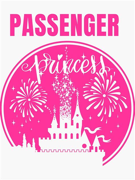 Passenger Princess Sticker Sticker For Sale By Shirtdesigner81