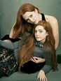 Julianne Moore with her daughter, Liv Freundlich, photographed by Annie ...
