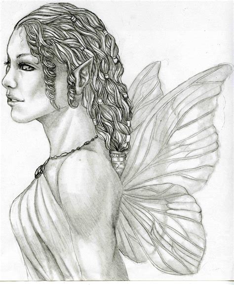 Fairy Drawing By Fuzzysocks102 On Deviantart