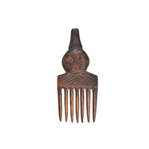 Songye Kifwebe Figural Wood Comb Congo Africa Direct