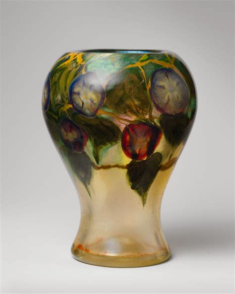 Vase Designed By Louis Comfort Tiffany American New York 1848 1933 New York Favrile Glass