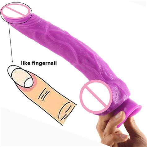 Faak Long Dildo Suction Cup Finger Shape Sex Products For Women Deep Anal Man Fake Dick