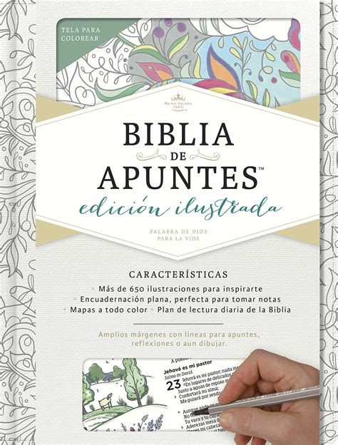 Biblia de Apuntes edición Ilustrada RVR60 Librería Bautista