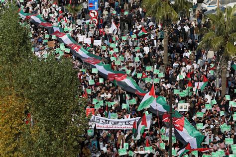 Protesters In Arab Countries Rally In Solidarity With Palestinians In Gaza Israel War On Gaza