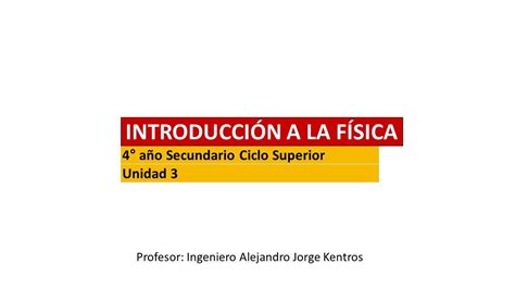 Física 4 Unidad 3 Youtube