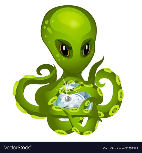 cartoon alien tentacles telegraph