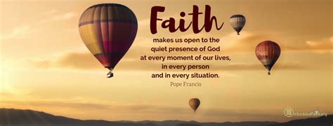 Faith Makes Us Open Embedded Faith