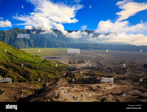 Path To Mount Bromo Volcano East Java Indonesia Stock Photo Alamy