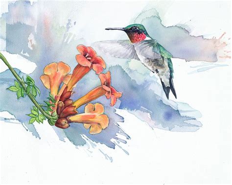 When Im Not Working As A Biologist I Paint Watercolor Birds Birds