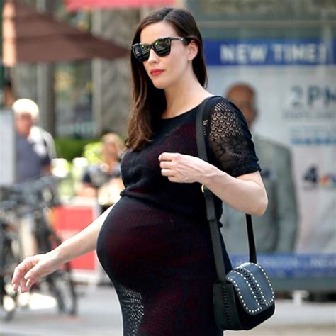 Photos From Liv Tylers Pregnancy Style E Online