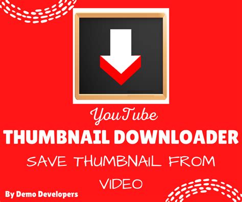 How To Save Thumbnail From Youtube Video — ᗪᗴᗰo ᗪᗴᐯᗴᏝoᑭᗴᖇᔕ