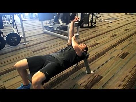 Lying One Dumbbell Tricep Extension