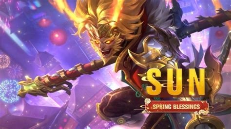 Mobile Legends Sun New Skin Spring Blessings Trailer And Revamped