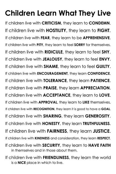 Teach Your Child Well Parenting Quotes Words