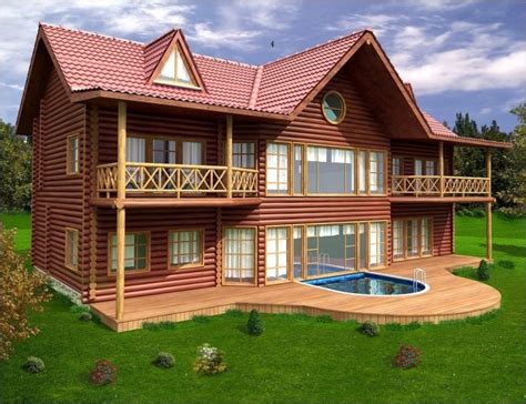 contoh desain rumah kayu minimalis modern  klasik