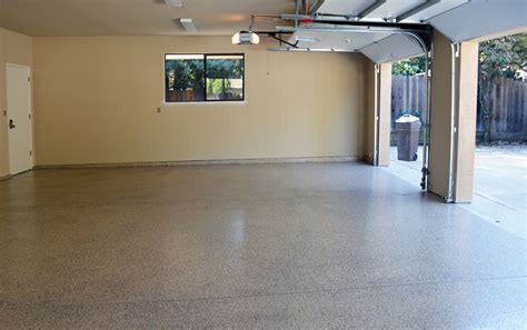 Better business bureau accredited company. Residential garage epoxy floor - Crown Painting