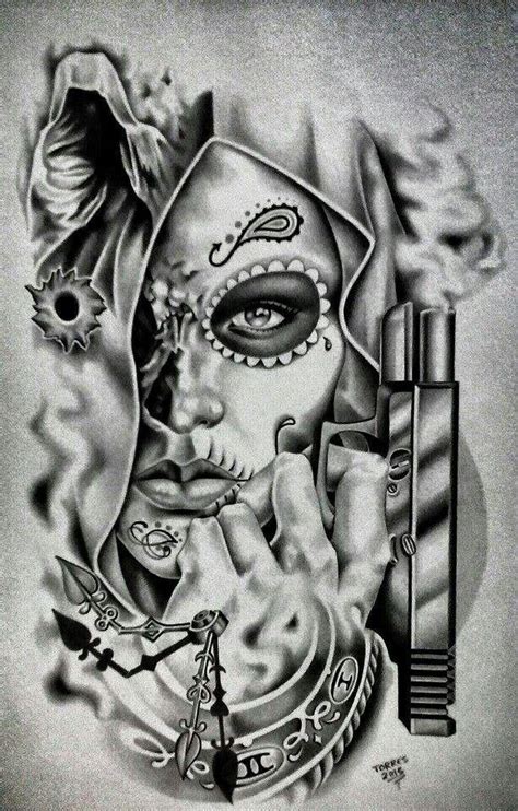 chicano gangster drawings pin on chicano art see more ideas about lowrider art chicano
