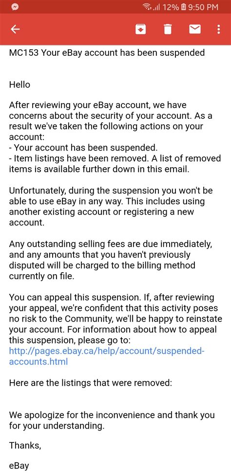 How To Reinstate A Suspended Ebay Account Sizely Blog