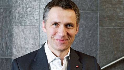 Jens Stoltenberg Prime Minister Of Norway And Secretary General Of