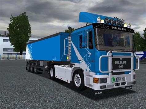 Man F90 Trailer German Truck Simulator Simulator Games Mods Download