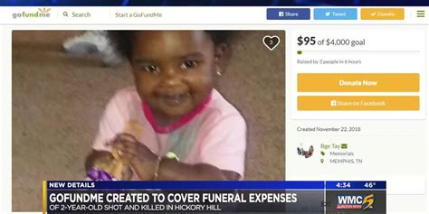 gofundme raising money for murdered 2 year old s funeral