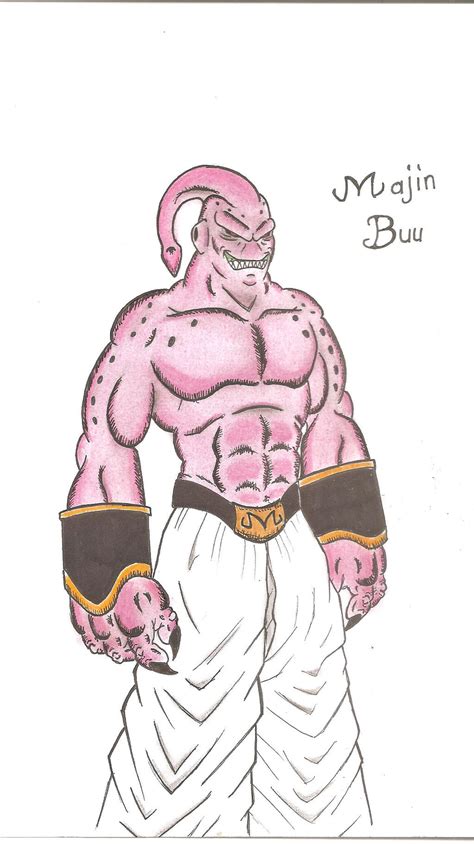 Majin Buu By Monsterkingofkarmen On Deviantart