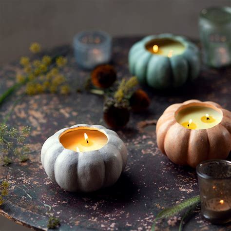 Linneas Lights Candle Pumpkin Terrain Fall Candle Scents Candles
