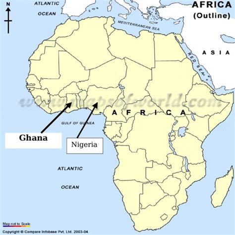 Map Of Africa Ghana Maps Of Africa And Ghana Lonely Planet S Guide