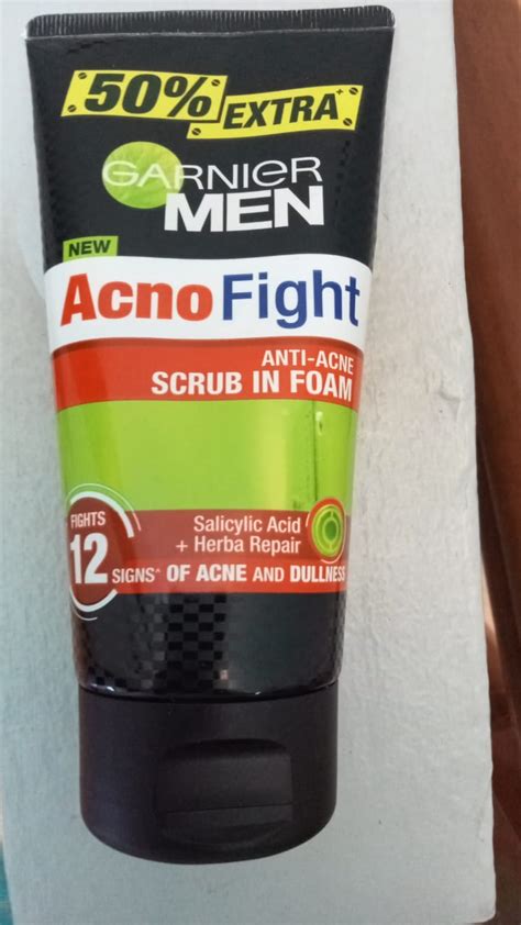 Garnier Men Acno Fight Anti Acne Scrub In Foam Ml Alpro Pharmacy