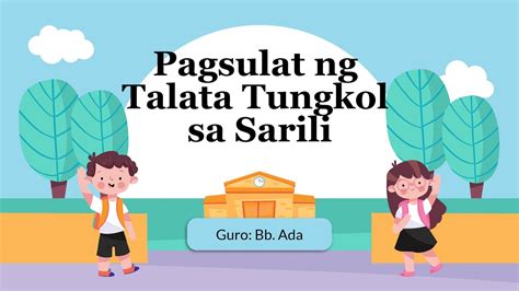 Pagsulat Ng Talata Tungkol Sa Sarili Youtube