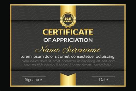 Best Award Certificate Design Template 2326771 Vector Art At Vecteezy