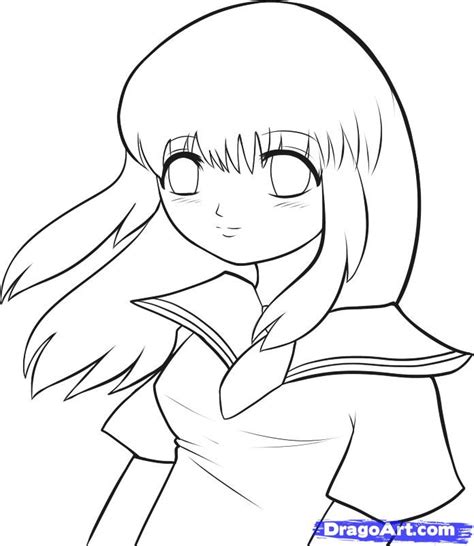 Anime Characters Drawing At Getdrawings Free Download