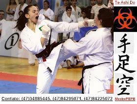 Escola De Karate Pepi Blumenau SC Brasil Te Ashi Do Caminho Das