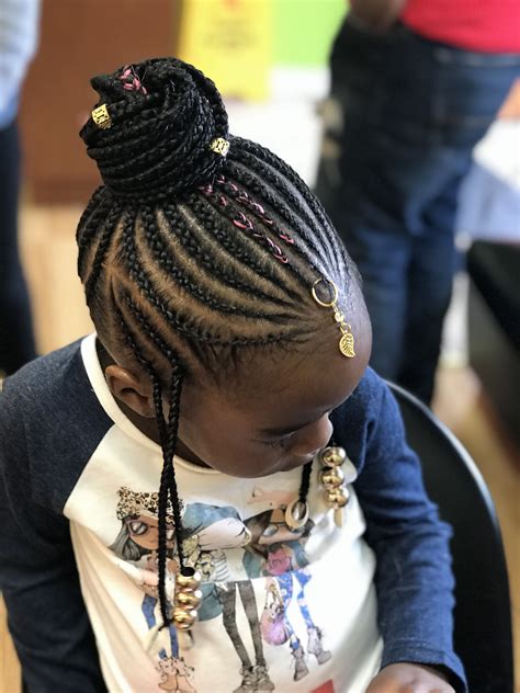 Pin By Sammi On Kids Braids Cornrows Natural Hairstyles For Kids