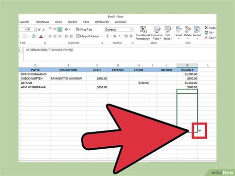 Cómo crear un registro de cheques simple con Excel