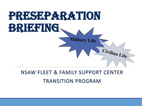 Preseparation Briefing Ppt Download