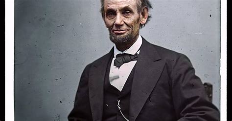 Abraham Lincoln Colorized Photo February 5 1865 Imgur
