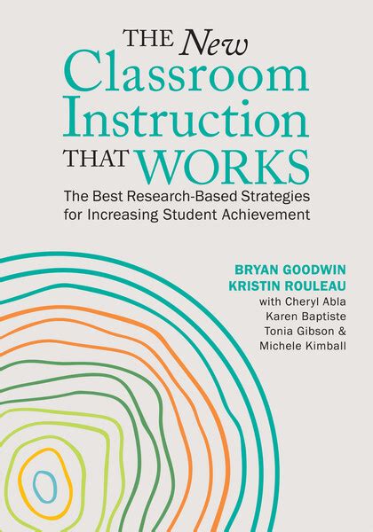 The New Classroom Instruction That Works The Best Research Based