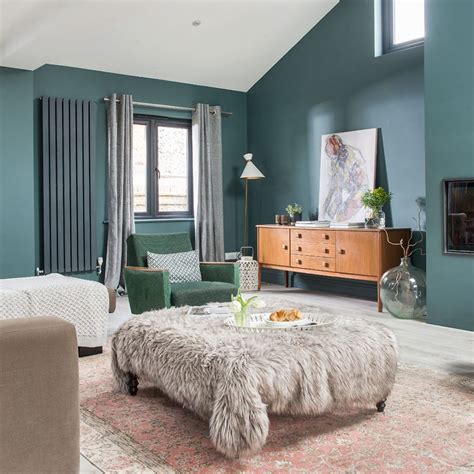 Teal Living Room Ideas Warm Up Your Lounge With This