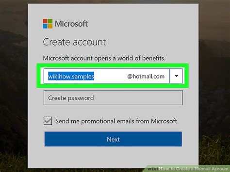 This video will guide you through the procedure to create new hotmail account for free. How to Create a Hotmail Account: 13 Steps (with Pictures)
