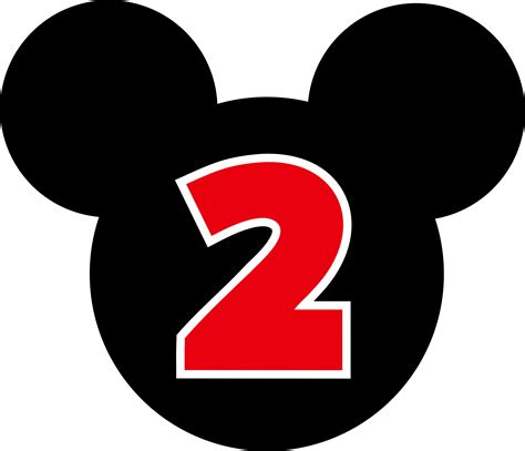Number 3 Clipart Mickey Mouse Number 3 Mickey Mouse Transparent Free