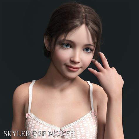 Skyler Character Morph For Genesis Females Daz D