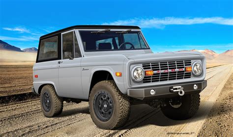 Classic Recreations Announces New Line Of 66 77 Ford Bronco Restomods
