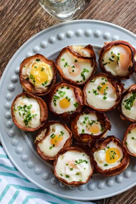 Bacon And Egg Cups Seasonal Cravings